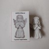 FFFLYDecor Angel Statues of Plaster Statues Of Plaster Angel Statue Praying Cherub Angel Decoration For Christmas, Communion And Nativity
