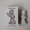 FFFLYDecor Angel Statues of Plaster Statues Of Plaster Angel Statue Praying Cherub Angel Decoration For Christmas, Communion And Nativity