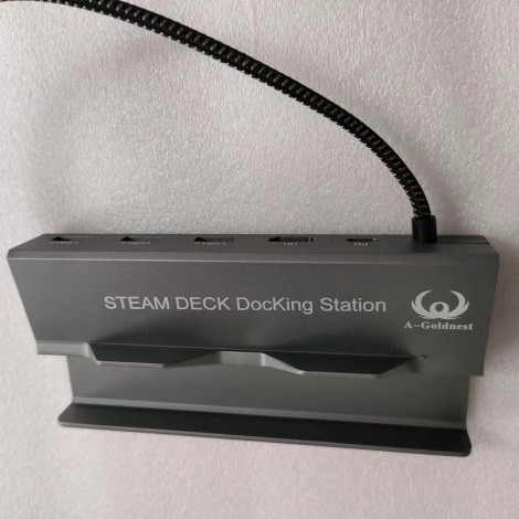 A-Goldnest USB Hubs Docking Station for Steam Deck 5-in-1 Steam Deck Dock with HDMI