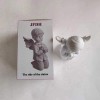 JFDH Gypsum Angel Boy Statue Angel Boy Statue Praying Cherub Angel Decoration For Christmas, Communion And Nativity