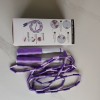 Myuiao Jump Rope, Fitness Jump Rope Adjustable Length Tangle-Free Segmented Skipping Rope, Weight Loss, Purple