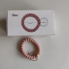 WNHNO Stretchy Keychain Bracelet Spiral Wristband Keychain for Outdoor, Gym