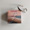 Glntyph Cuff Bracelets Silver Bangle Bracelets for Women
