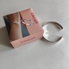 Glntyph Cuff Bracelets Silver Bangle Bracelets for Women