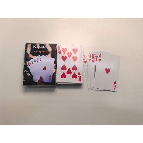 Kezeeeai Party Game Cards Poker Playing Card Poker, Rummy, Euchre, Pinochle, Card Games