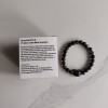 SGESYE Bead Bracelet Set - Adjustable Elastic Rope Natural Stone Bead - Gift