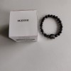 SGESYE Bead Bracelet Set - Adjustable Elastic Rope Natural Stone Bead - Gift