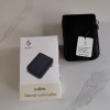 NIAN@WU Large Capacity Genuine Italian Leather Bifold Wallet Credit Card Holder for Men