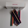 XIGENIC Colored Pencil Set, School Supplies, Assorted Colors, 20PCS, Long, Bright and Bold